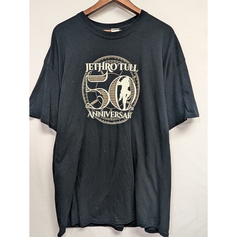 Jethro Tull 50th Anniversary‎ 2019 Tour Band T-Shirt size 2XL